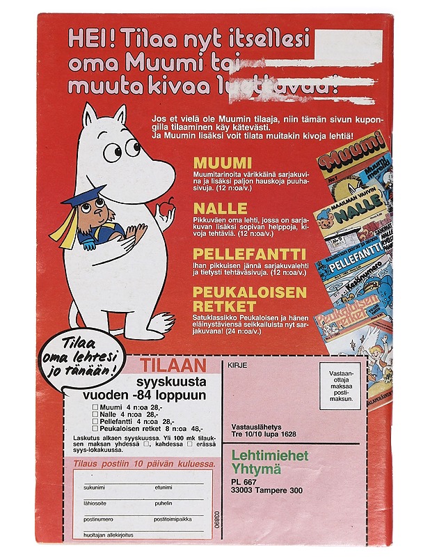 Muumi Nro. 8 - Jansson, Tove - Sarjakuvat - 10105410139 - 1