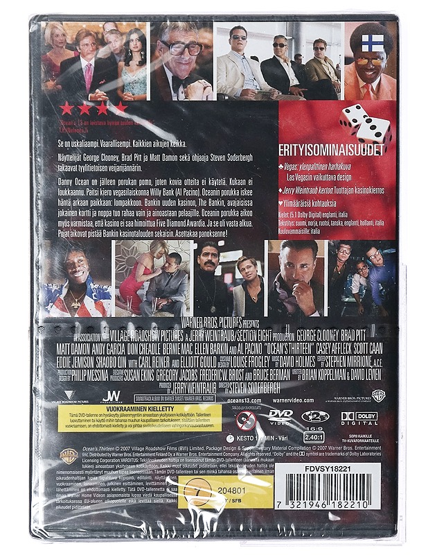 Ocean's Thirteen - DVD - DVD-elokuvat - 10105410140 - 1