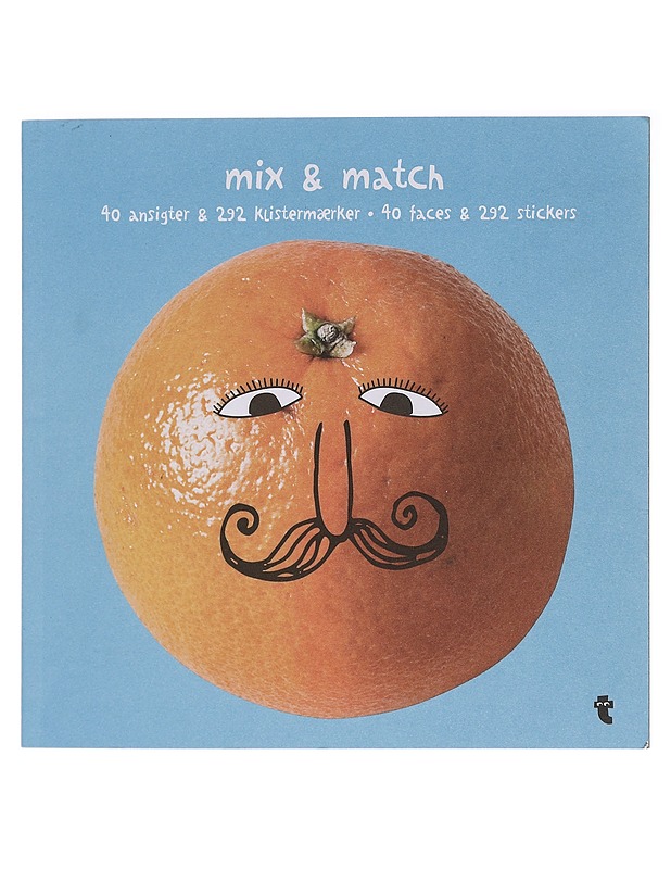 Mix & Match, 40 faces & 292 stickers - Tiger Retail - Lastenkirjat - 10105410146 - 0