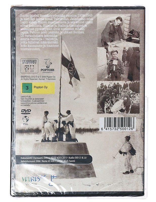Suomen Puolesta - DVD - DVD-elokuvat - 10105410171 - 1