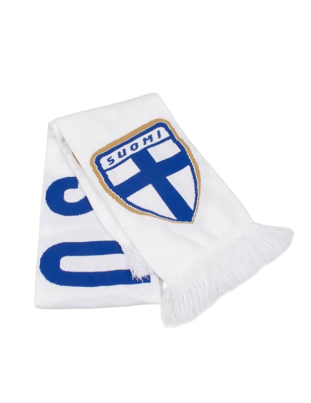 FANIMO Suomi kaulaliina, valkoinen - Urheiluvaatteet ja fanivaatteet - 10105410168 - 0