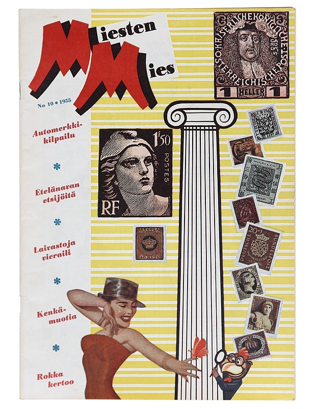 Miesten Mies No 10 / 1955 - Jokinen, Osmo - Lehdet - 10105410197 - 0