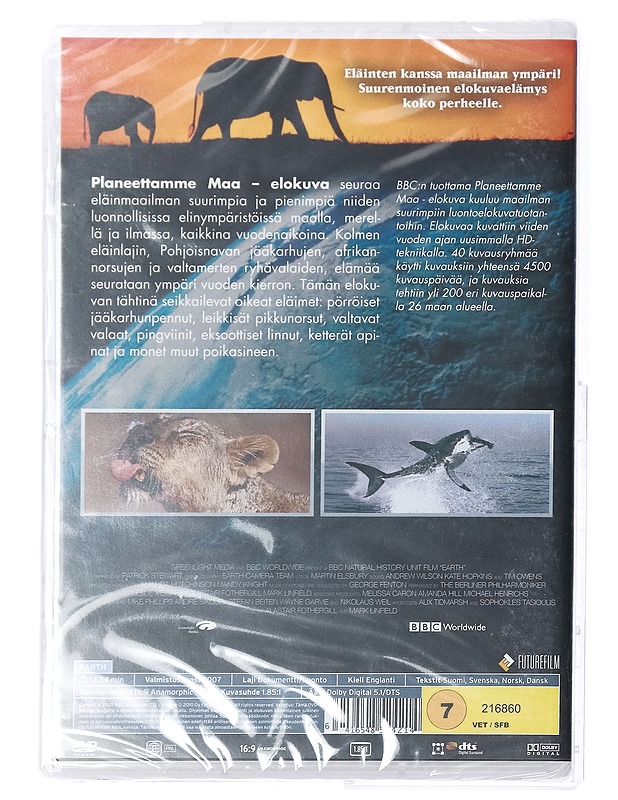 Planeettamme Maa - DVD - DVD-elokuvat - 10105410224 - 1
