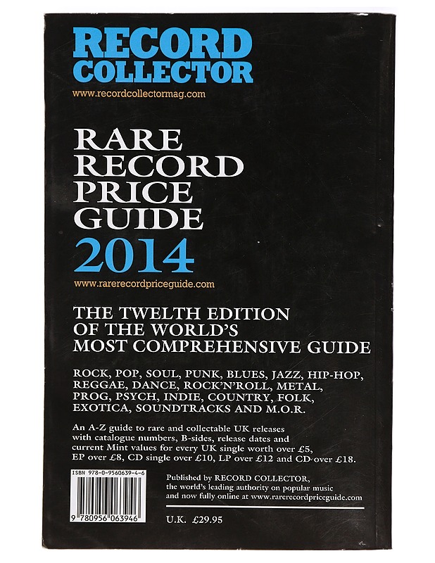 Rare record price guide 2014 - Shirley, Ian - Tietokirjat ja oppaat - 10105410235 - 1