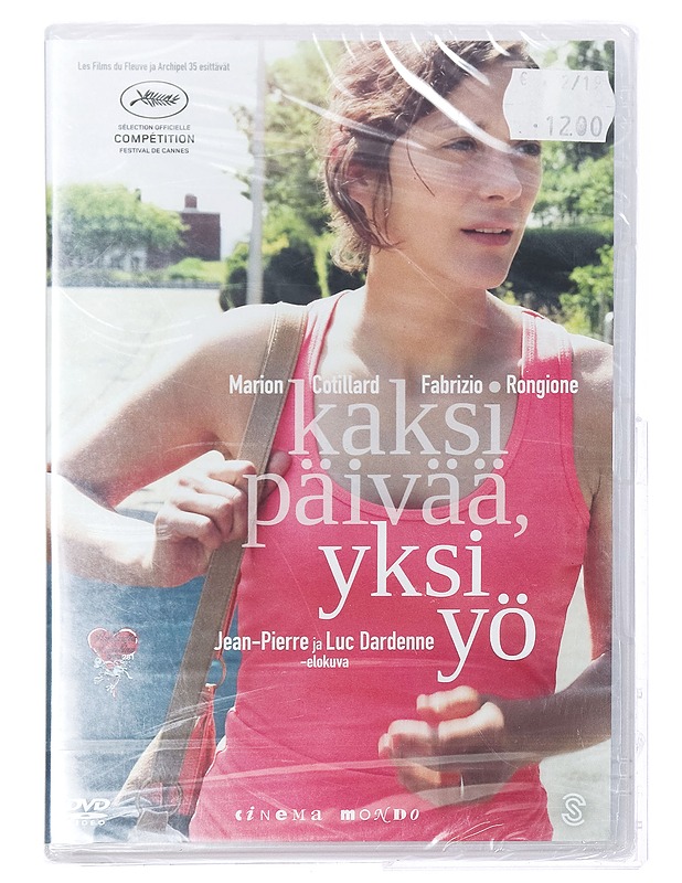 Kaksi Päivää, Yksi Yö - DVD - DVD-elokuvat - 10105410229 - 0