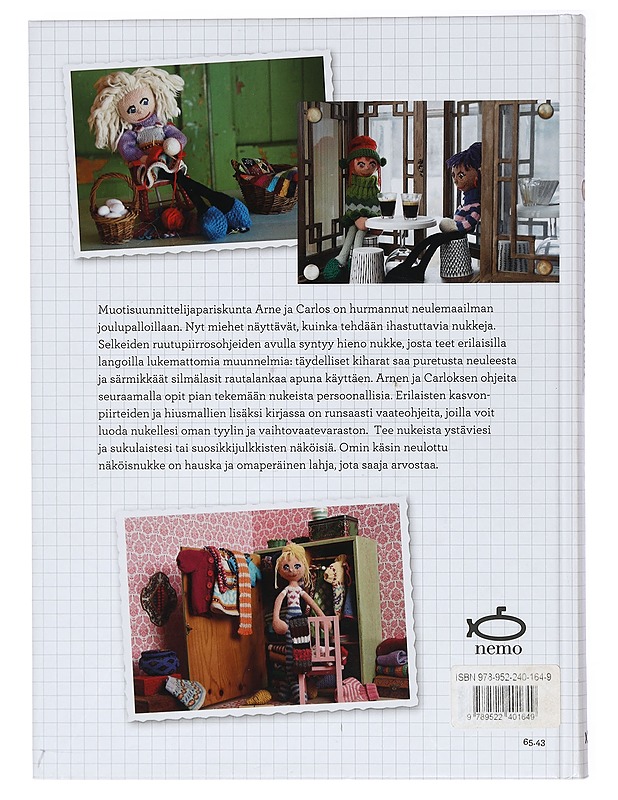 Neulotut nuket - Arne - Tietokirjat ja oppaat - 10105410244 - 1