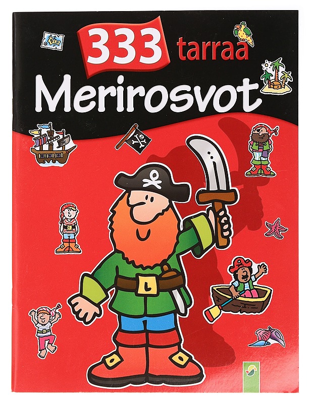 Merirosvot 333 tarraa - Tulip, Jenny - Harrastekirjat - 10105410239 - 0