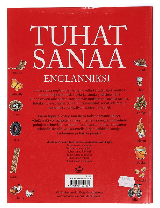 Tuhat sanaa englanniksi - Amery, Heather - Tietokirjat ja oppaat - 10105410242 - 1