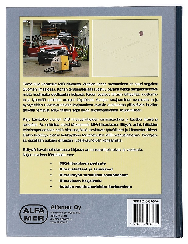 MIG-hitsaus ja autonkorjaus - Perälä, Osmo - Tietokirjat ja oppaat - 10105410250 - 1