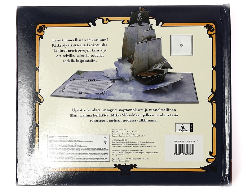 Peter Pan / soiva näyttämökirja - Hamilton, Libby - Lastenkirjat - 10105410257 - 1