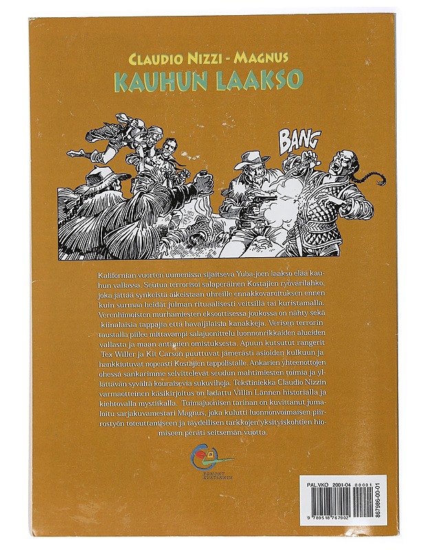 Kauhun laakso - Nizzi, Claudio - Sarjakuvat - 10105410274 - 1