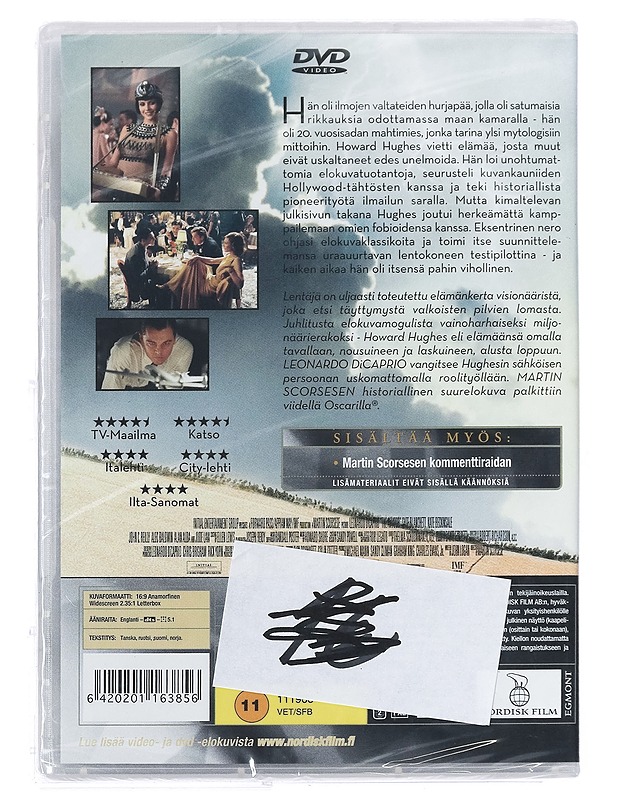 The Aviator - DVD - DVD-elokuvat - 10105410349 - 1