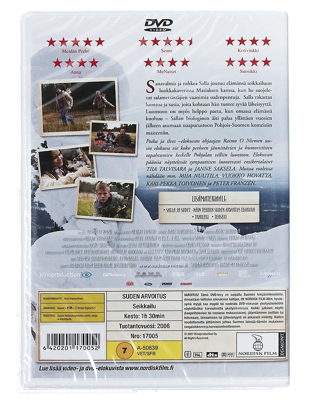 Suden Arvoitus - DVD - DVD-elokuvat - 10105410352 - 1