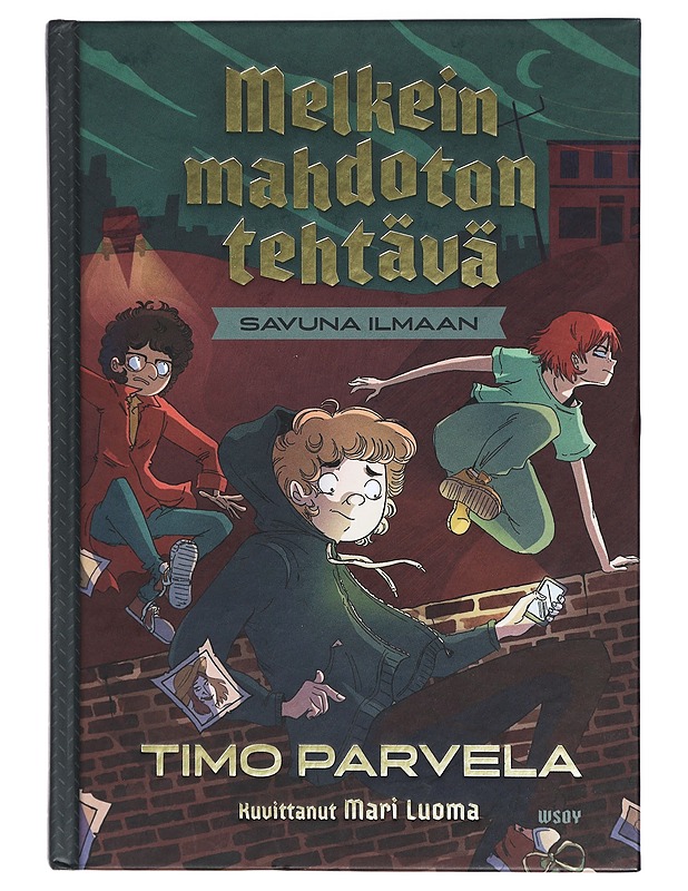 Savuna ilmaan - Parvela, Timo - Jännitys ja dekkarit - 10105410443 - 0