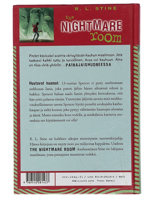 The Nightmare room: Huutavat haamut - Stine, R.L - Nuorten kirjat - 10105410446 - 1