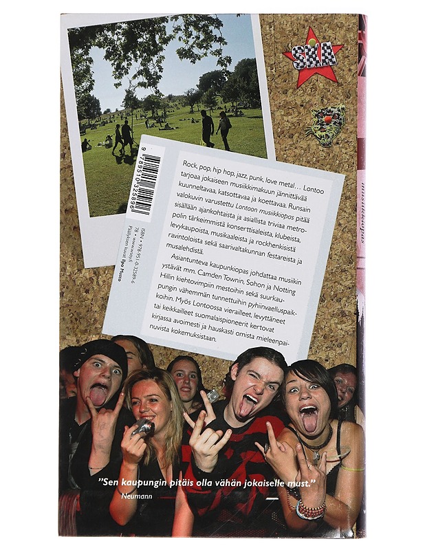 Lontoon musiikkiopas - Ilpo Musto - Matkaoppaat ja sanakirjat - 10105410463 - 1