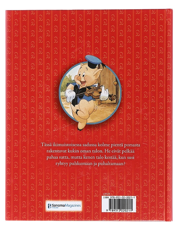 Kolme pientä porsasta - Campbell, Janet - Lastenkirjat - 10105410471 - 1