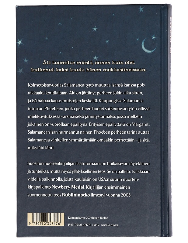 Kulje kaksi kuuta - Creech, Sharon - Nuorten kirjat - 10105410489 - 1