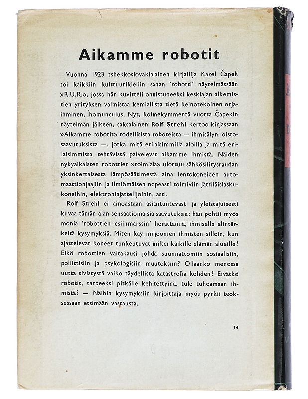 Aikamme robotit - Rolf Strehl - Tietokirjat ja oppaat - 10105410520 - 1