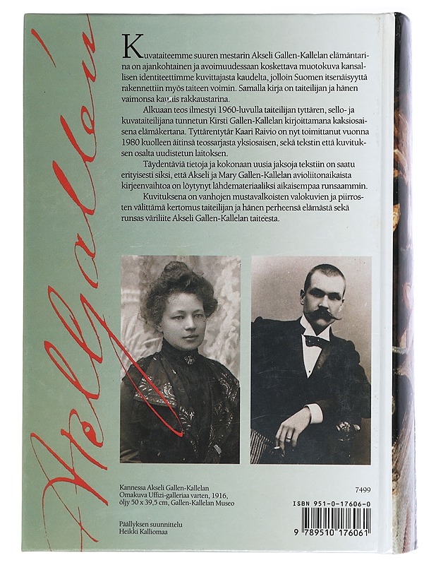 Isäni Akseli Gallen-Kallela - Gallen-Kallela, Kirsti - Elämäkerrat ja muistelmat - 10105410537 - 1