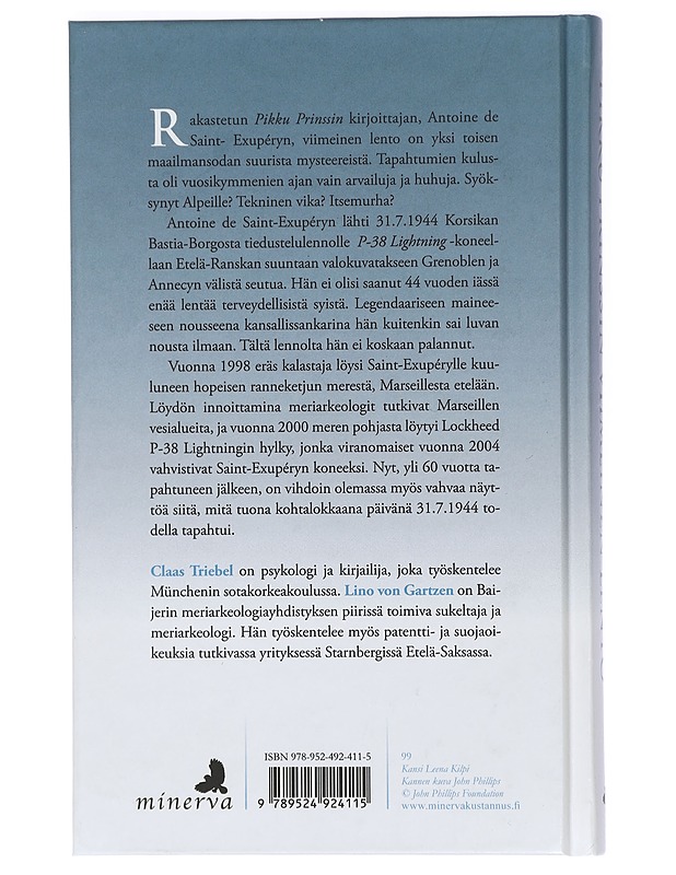 Pikku prinssin viimeinen lento - Triebel, Claas - Elämäkerrat ja muistelmat - 10105410544 - 1