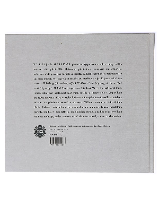 Piirtäjän maisema : paikan kokeminen piirtämällä - Ville Lukkarinen - Historiakirjat - 10105410547 - 1