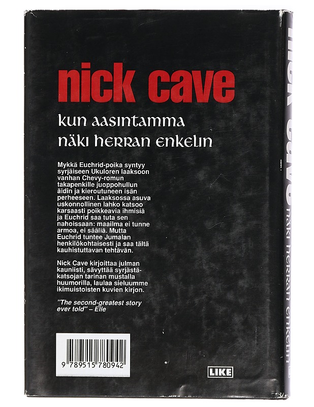 Kun aasintamma näki Herran enkelin - Cave, Nick - Romaanit ja novellit - 10105410565 - 1