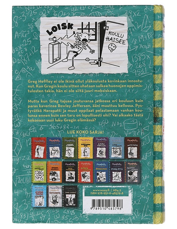 Neropatin päiväkirja. 18, Helppo nakki - Kinney, Jeff - Nuorten kirjat - 10105410591 - 1