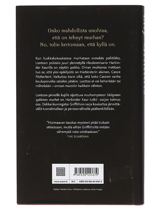 Särkyneen sydämen murhat - Griffiths, Elly - Jännitys ja dekkarit - 10105410616 - 1