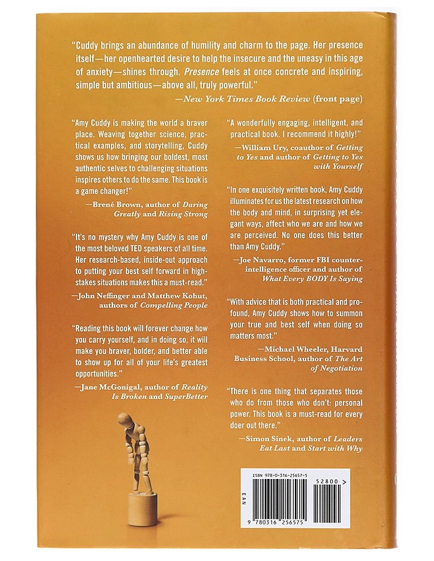 Presence: Bringing your boldest self to your biggest challenges - Amy Cuddy - Hyvinvointikirjat - 10105410640 - 1