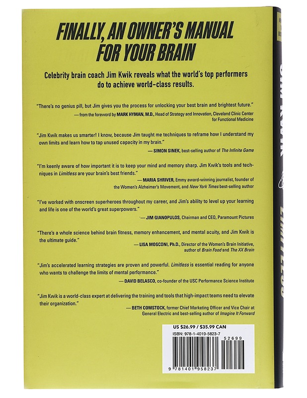 Limitless : upgrade your brain, learn anything faster, and unlock your exceptional life - Jim Kwik - Tietokirjat ja oppaat - 10105410641 - 1