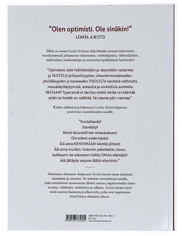 Noitanaisen ilosanoma - Lenita Airisto - Elämäkerrat ja muistelmat - 10105410651 - 1