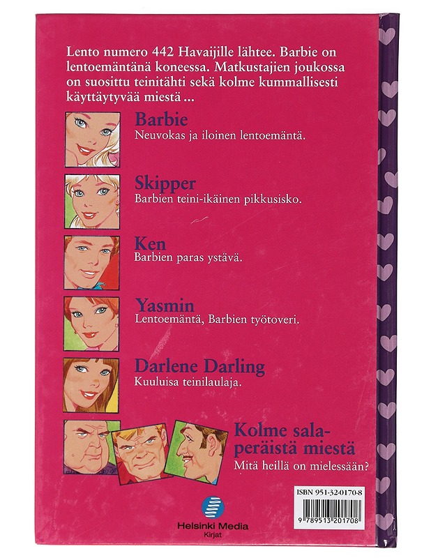 Barbie lentoemäntänä - Hilli, Tarja - Lastenkirjat - 10105410696 - 1