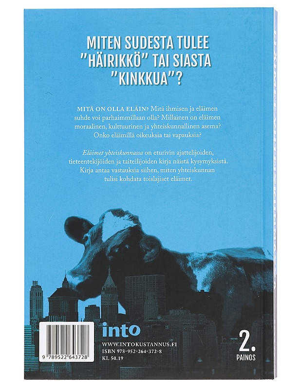 Eläimet yhteiskunnassa - Aaltola, Elisa - Tietokirjat ja oppaat - 10105410698 - 1