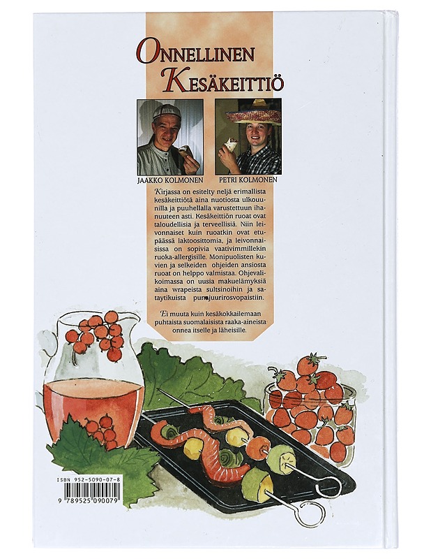 Onnellinen kesäkeittiö - Kolmonen, Petri - Ruokakirjat - 10105410702 - 1