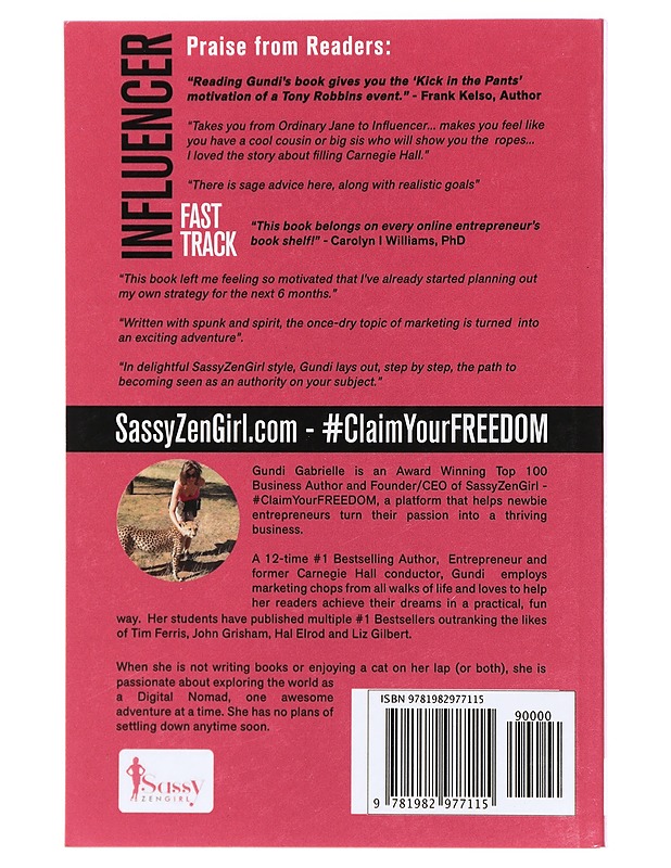 Influencer Fast Track - Gundi Gabrille - Tietokirjat ja oppaat - 10105410703 - 1