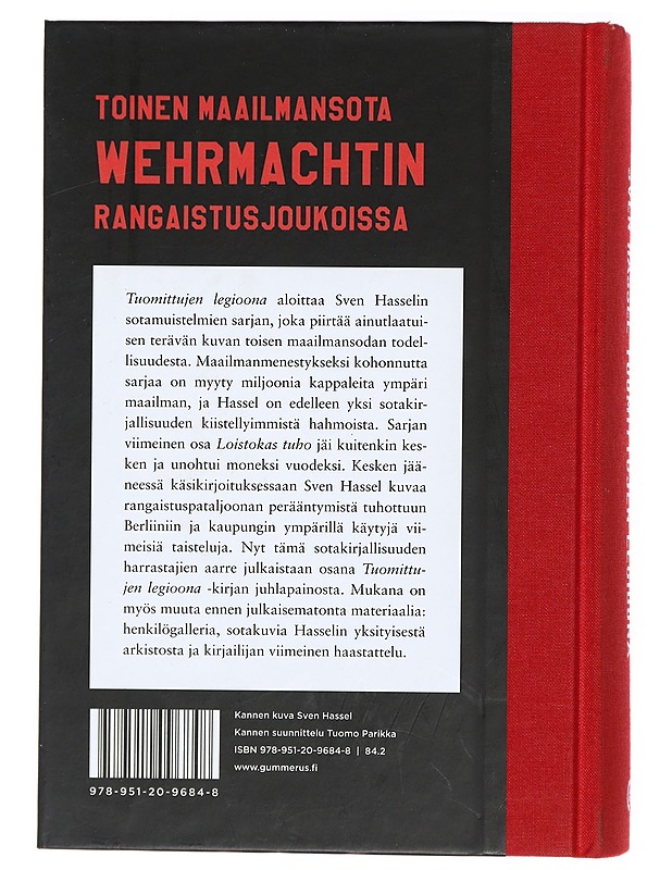 Tuomittujen legioona - Hassel, Sven - Romaanit ja novellit - 10105410744 - 1