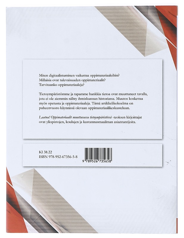 Laatua! : oppimateriaalit muuttuvassa tietoympäristössä - Helena Ruuska - Tietokirjat ja oppaat - 10105410758 - 1