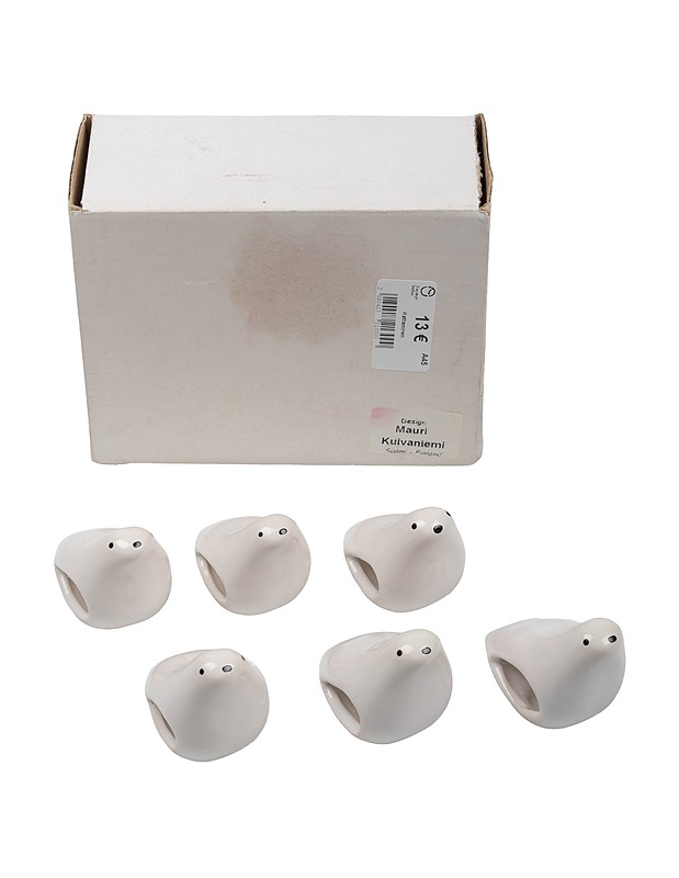 MAURI KUIVANIEMI lautasliinarengas, 6 kpl - Muut astiat - 10105410768 - 0