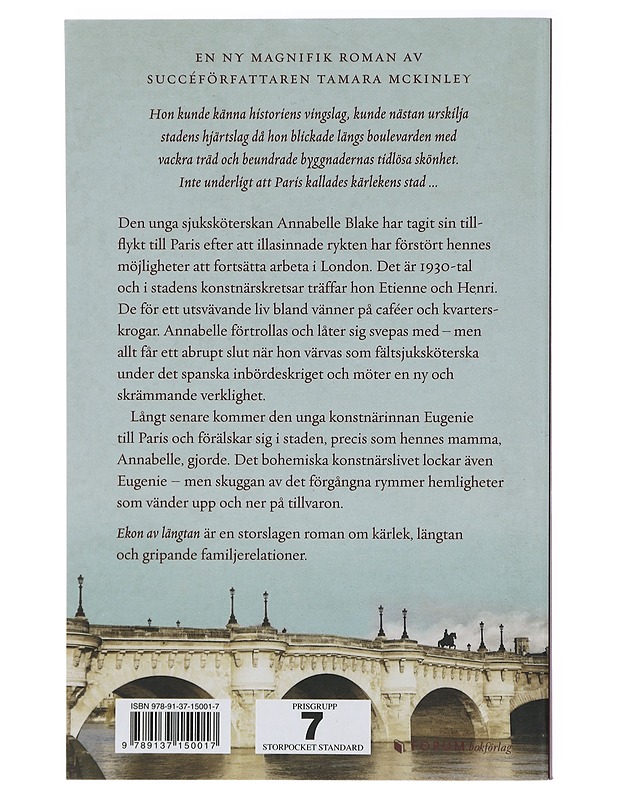 Ekon Av Längtan - Tamara mcKinley - Romaanit ja novellit - 10105410835 - 1