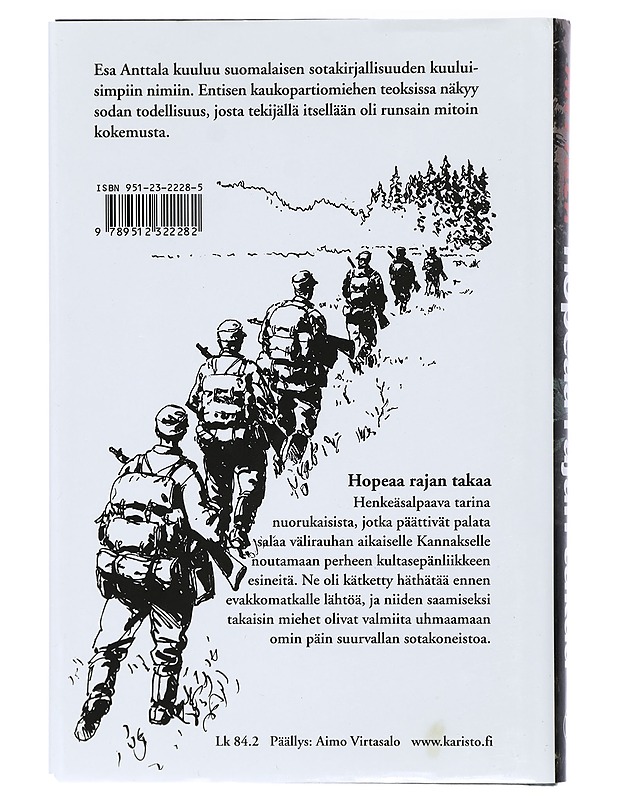 Hopeaa rajan takaa - Esa Anttala - Romaanit ja novellit - 10105410843 - 1