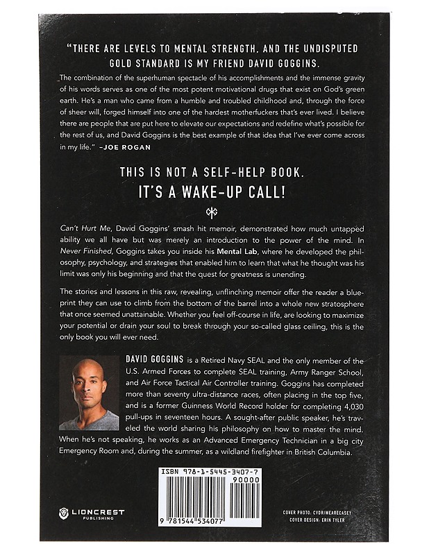 Never finished - David Goffins - Elämäkerrat ja muistelmat - 10105410861 - 1