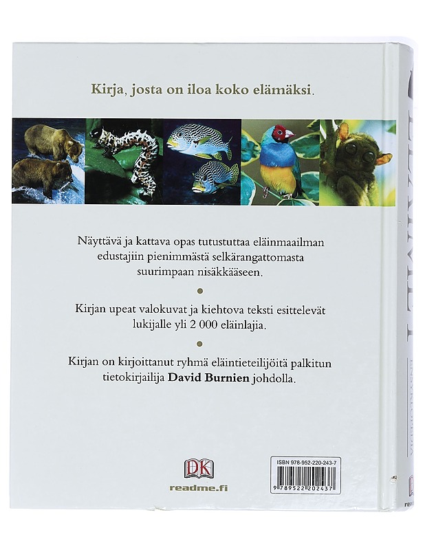 Eläimet : suuri ensyklopedia - Burnie, David - Kirja lahjaksi - 10105410860 - 1