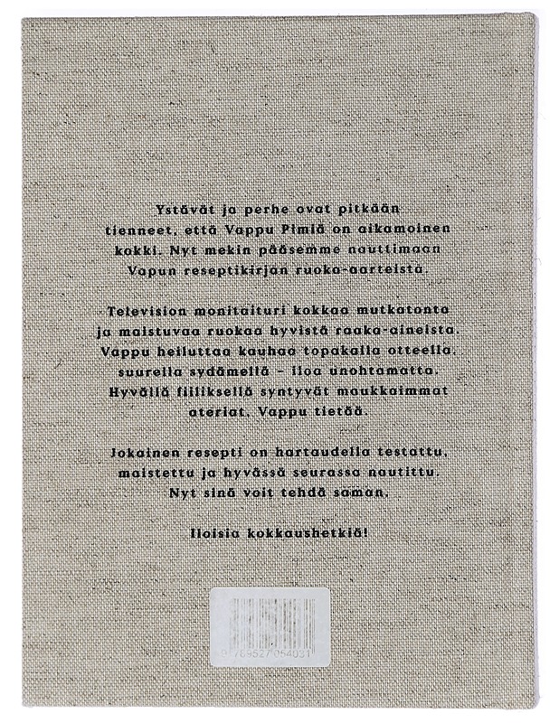 Vapun reseptikirja - Pimiä, Vappu - Ruokakirjat - 10105410956 - 1
