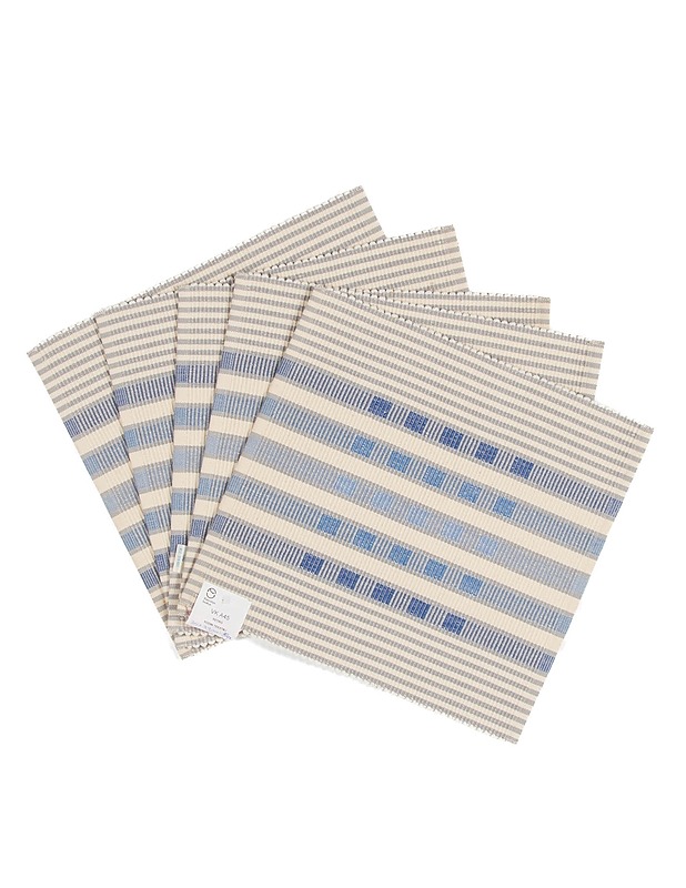 KANERVA retro kangastabletti, 5 kpl - Keittiötekstiilit - 10105410964 - 0