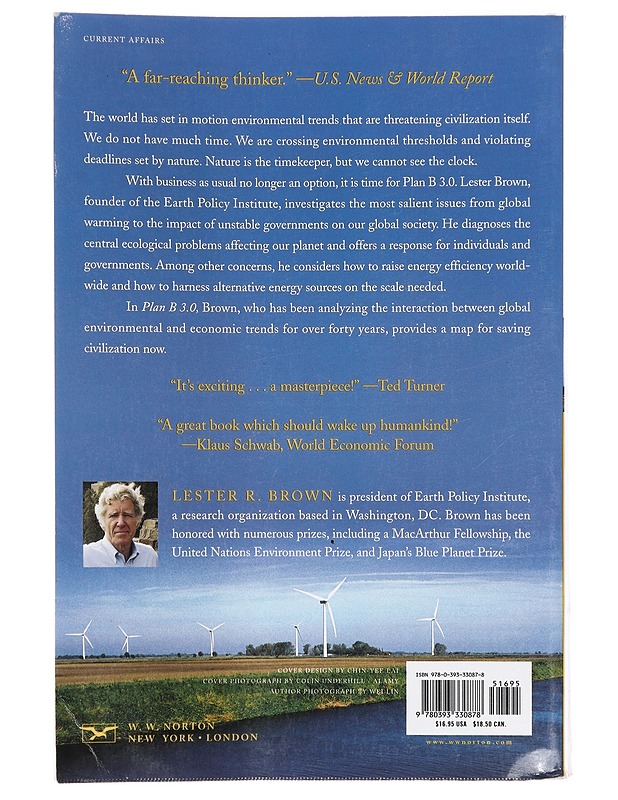 Plan B 3.0 : mobilizing to save civilization - Lester R. Brown - Tietokirjat ja oppaat - 10105410993 - 1
