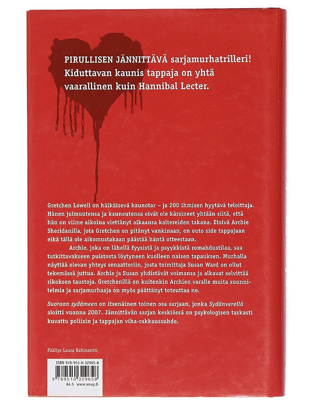 Suoraan sydämeen - Cain, Chelsea - Jännitys ja dekkarit - 10105410997 - 1