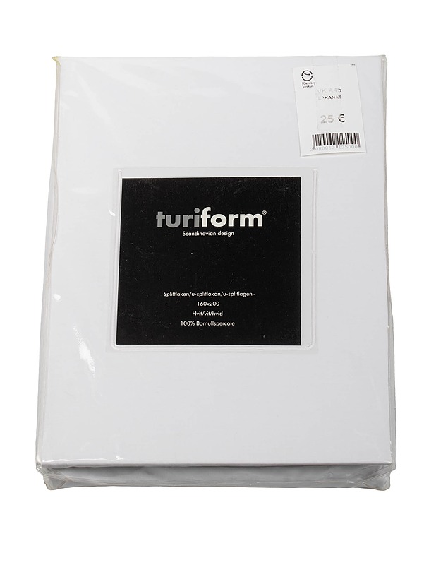 TURIFORM U-jaettu aluslakana, 160x200 cm  - Liinavaatteet - 10105411019 - 0