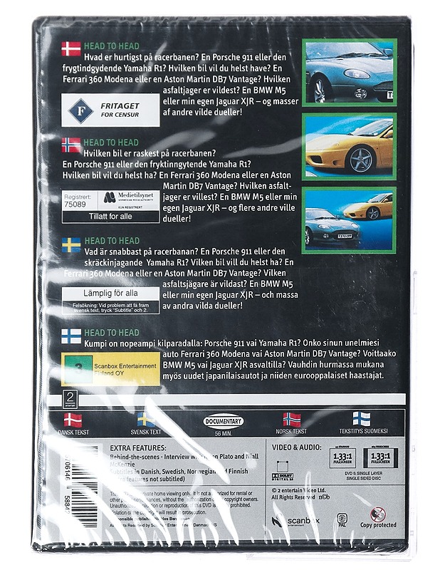 Head To Head - DVD - DVD-elokuvat - 10105411032 - 1