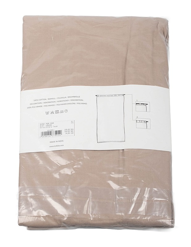 INDISKA verho, 120x250 cm - Verhot ja kapat - 10105411058 - 1